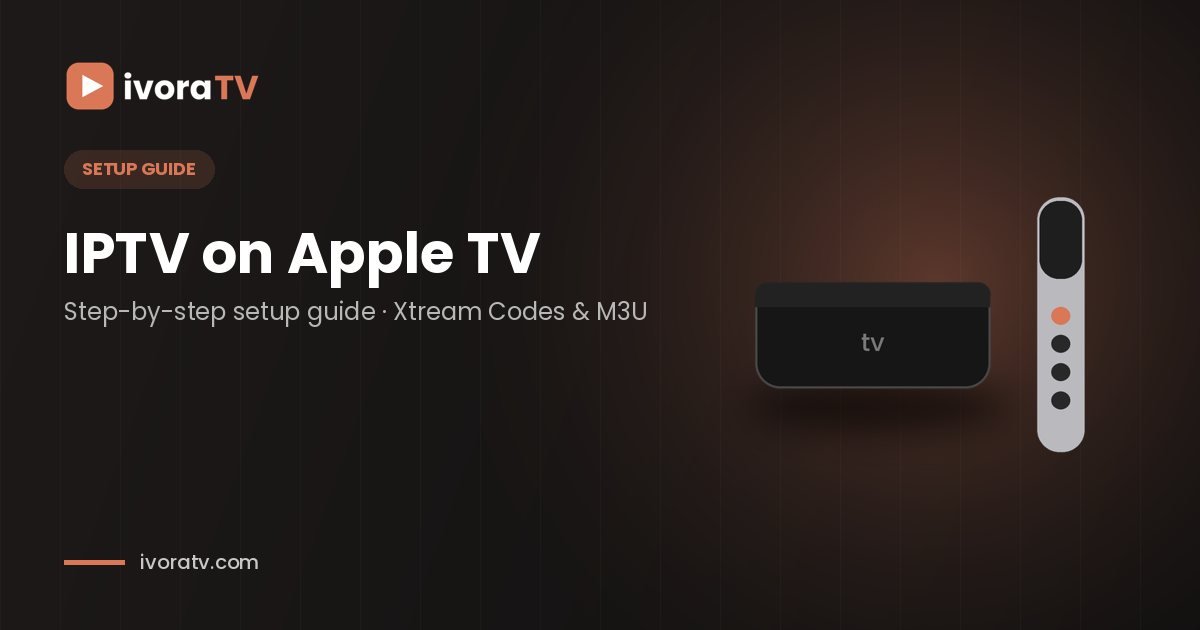 IPTV on Apple TV with iPlayTV