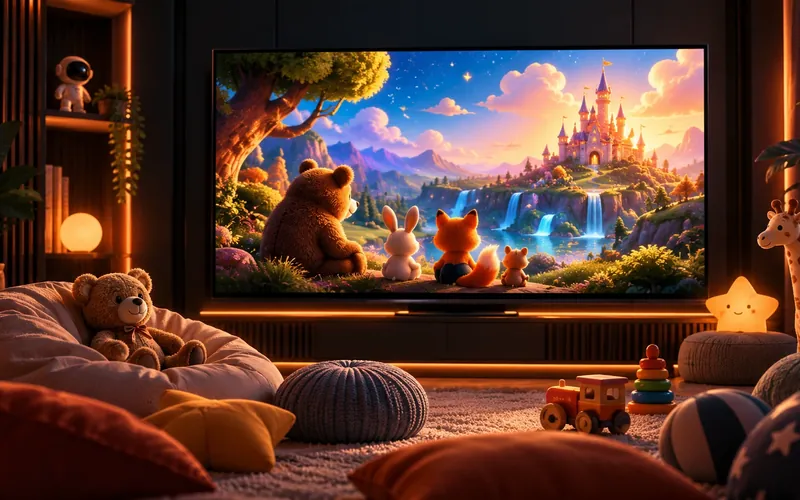 Kids channels on IPTV